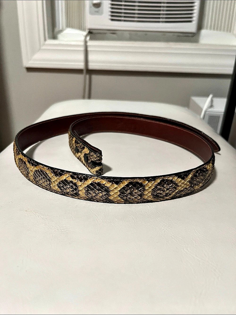 Genuine Python Belt Size 32